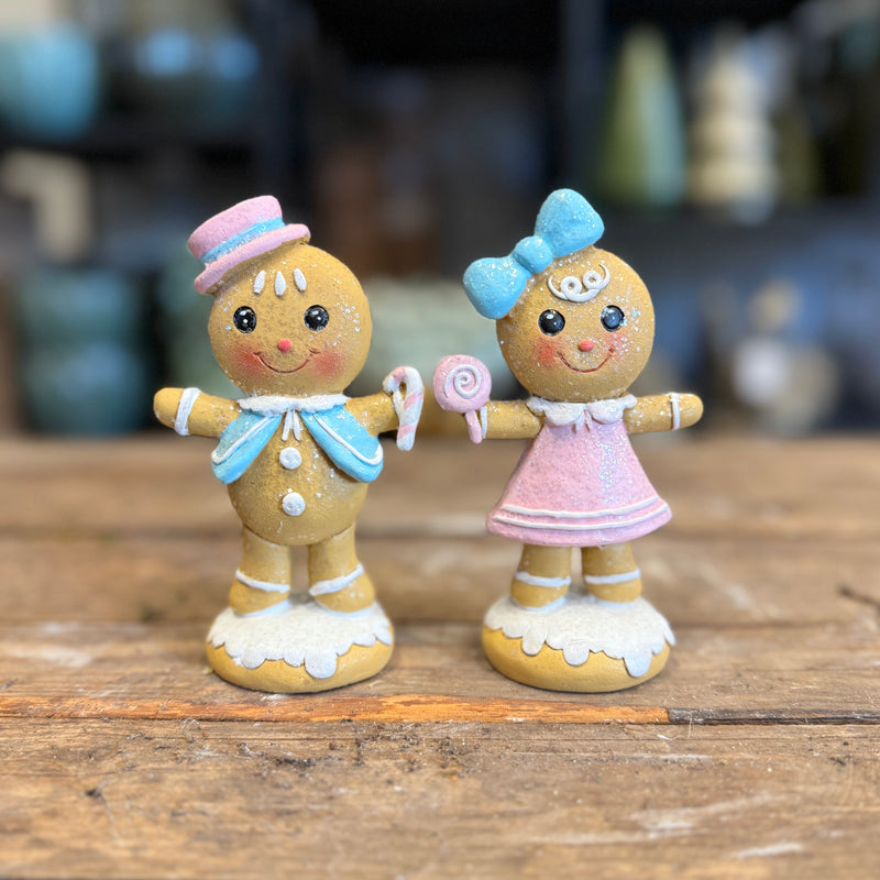 Peberkagepar – pynt i pastel