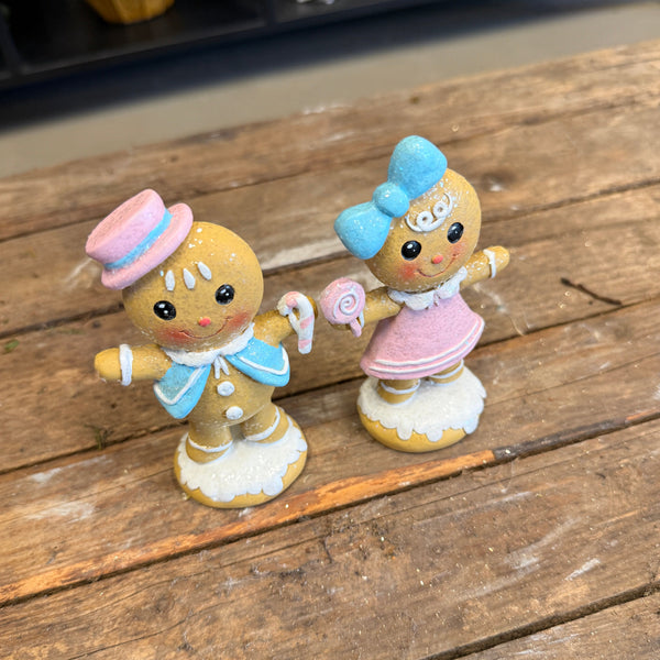 Peberkagepar – pynt i pastel