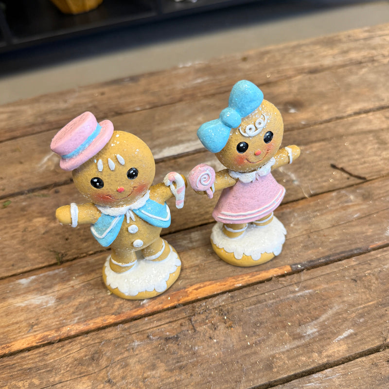 Peberkagepar – pynt i pastel