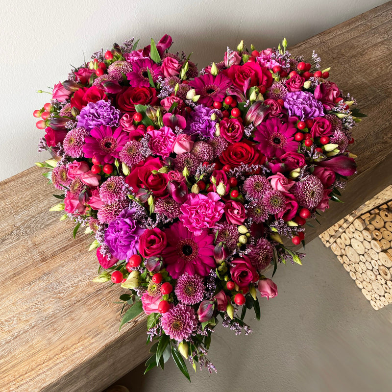 ET HJERTE AF SMUKKE BLOMSTER