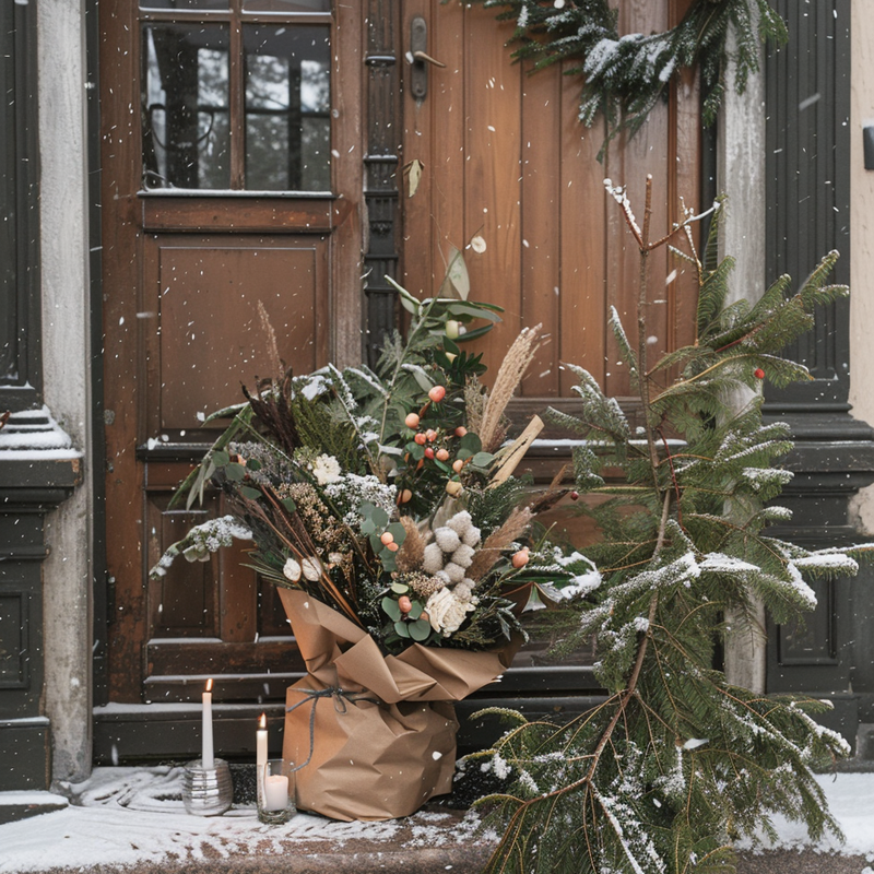 Adventskalender med blomster – 4 magiske julebuketter fra BringBlomster