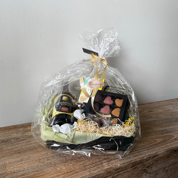 GAVEKURV MED ØL & CHOKOLADE